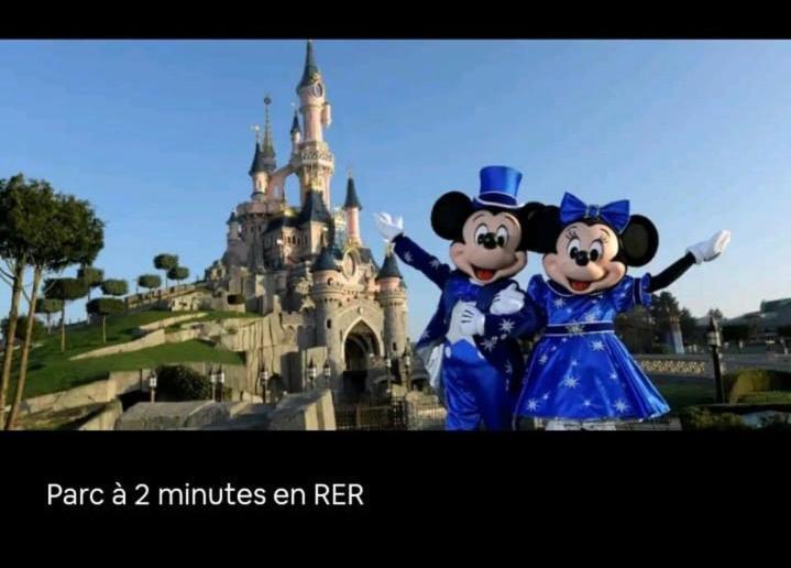 Sweet Appartement Disneyland Paris Parking 300M Station Val D'Europe Шеси Экстерьер фото